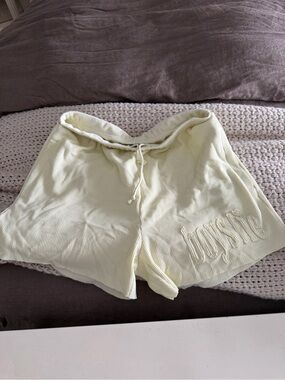 Boys Lie Cream Waffle Knit Lounge Shorts